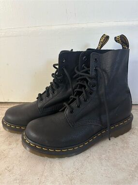 Dr. Martens Pascal Virginia Leather Lace Up Boots